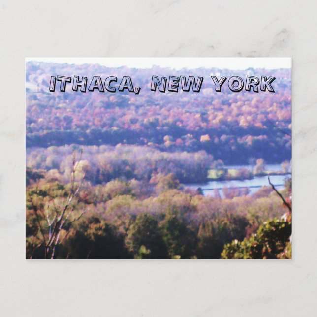 ITHACA, cartão postal NOVA YORK (Frente)