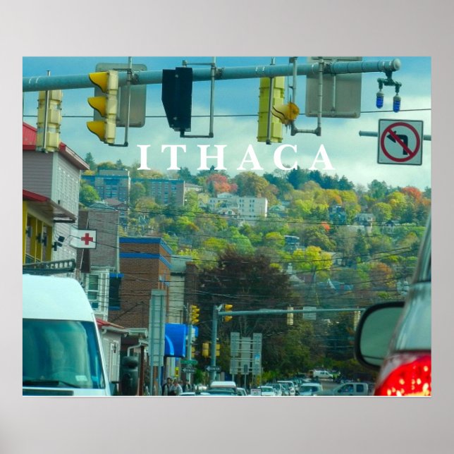 ITHACA NEW YORK poster (Frente)