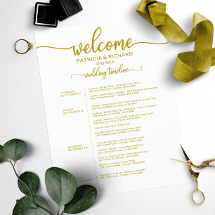 Itinerário de 4 Dias de Fim de Semana de Casamento