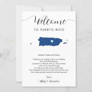 Itinerário de Boas-vindas a Porto Rico qualquer co