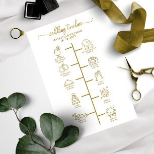 Itinerário de Casamento Coquetel - Ícone de Boas-V