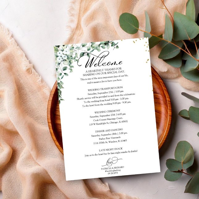 Itinerário do Casamento Verde - Boas-vindas do Cas (Criador carregado)