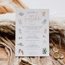 Itinerário do Fim de Semana do Desert Boho Bachelo