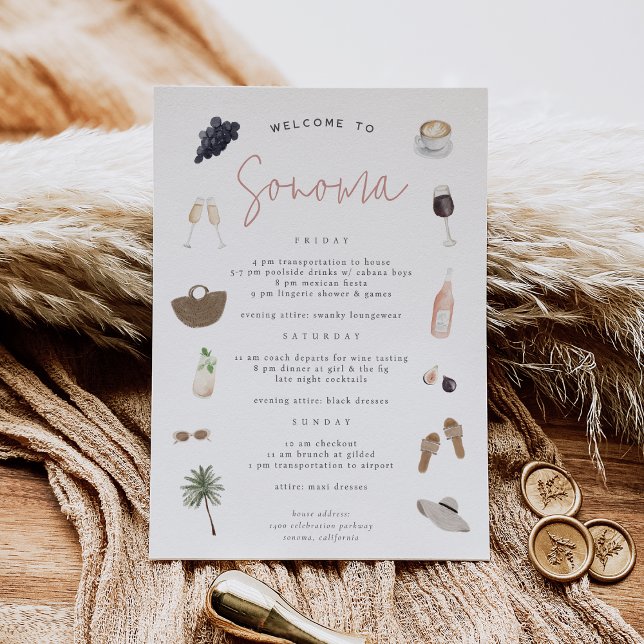 Itinerário no Fim de Semana da Bachelorette de Vin (Criador carregado)