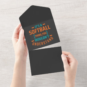 It's a Softball Thing   Sports