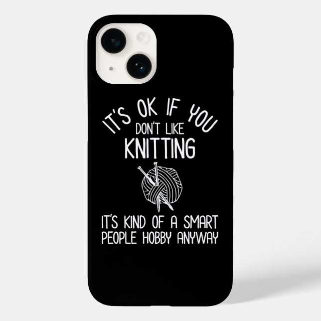 It's OK If You Don't Like Knitting (Verso)