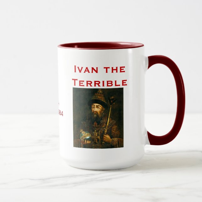 Ivan a caneca de Terrible* (Direita)