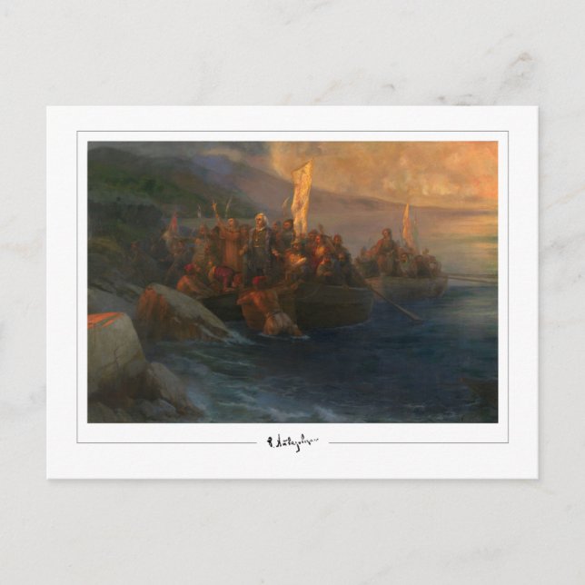 Ivan Aivazovsky #142 - Cartão Postal de Arte Fina (Frente)