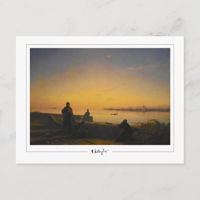 Ivan Aivazovsky #144 - Cartão Postal de Arte (Frente)