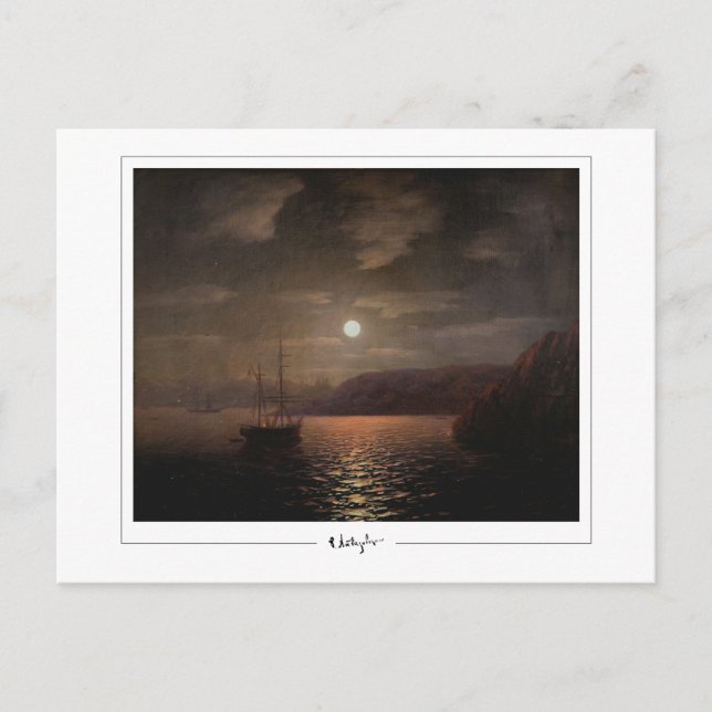Ivan Aivazovsky #52 - Cartão Postal de Arte Fina (Frente)