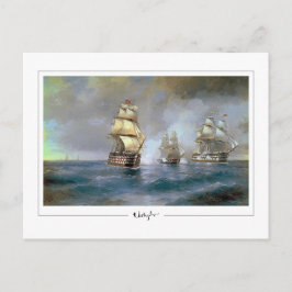 Ivan Aivazovsky #7 - Cartão Postal de Arte Fina