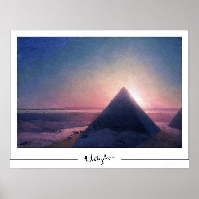 Ivan Aivazovsky Zedign Art Poster #205 (Frente)