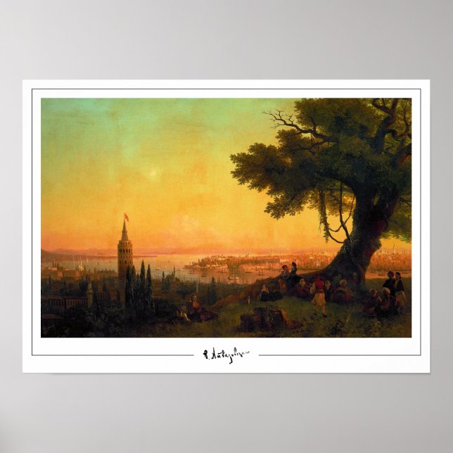 Ivan Aivazovsky Zedign Art Poster #308 (Frente)