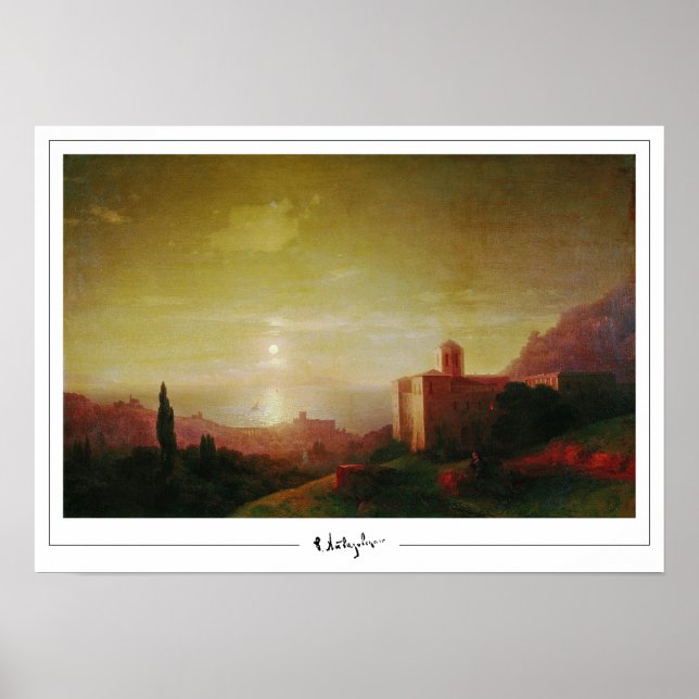 Ivan Aivazovsky Zedign Art Poster #309 (Frente)