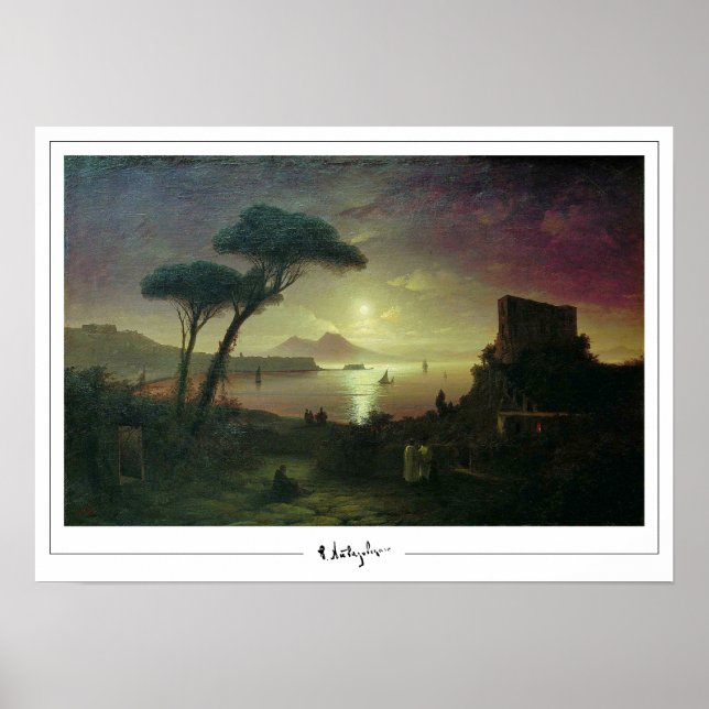Ivan Aivazovsky Zedign Art Poster #351 (Frente)