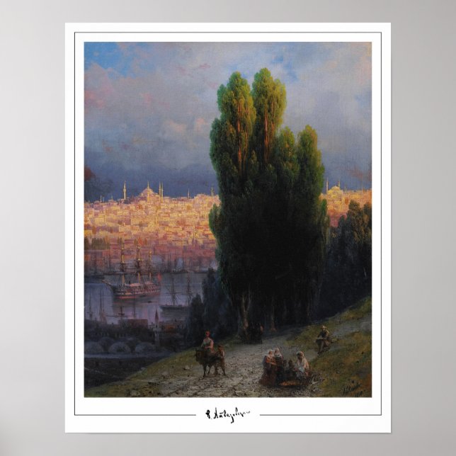Ivan Aivazovsky Zedign Art Poster #629 (Frente)