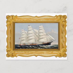 Ives — Cartão postal de entrega de Clipper