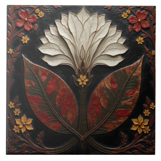 Ivory Bloom à meia-noite (Frente)