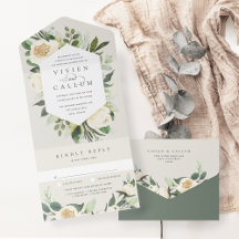 Ivory Bloom | Casamento de Mola Floral de Aquarela