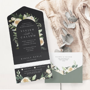 Ivory Bloom Casamento por arco floril