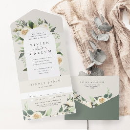 Ivory Bloom | Casamento por arco floril