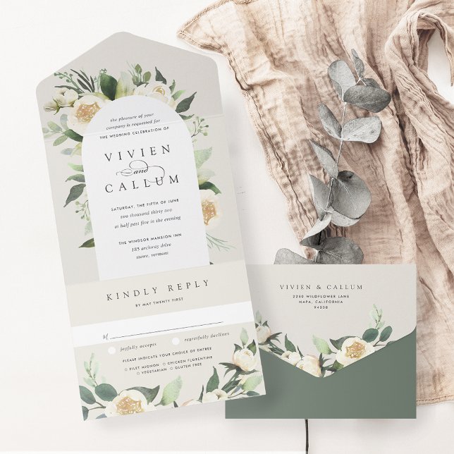Ivory Bloom | Casamento por arco floril (Criador carregado)