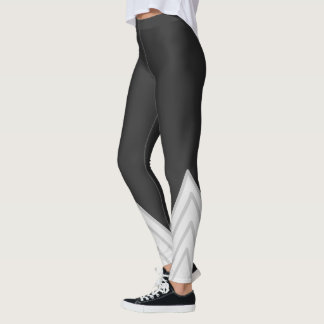 Ivory Cinza Attoni Yoga Leggings