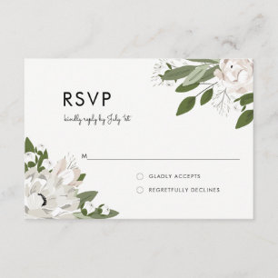 Ivory e Blush Wedgs Sprigs - RSVP