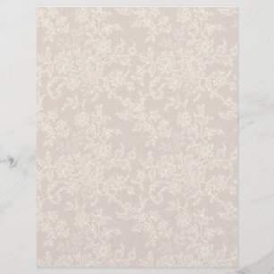 Ivory Lace sobre Artesanatos e Artes Mauve