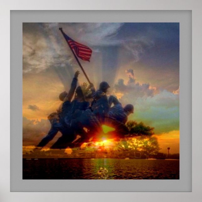 iwo jima poster (Frente)