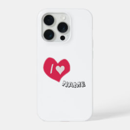 “I🤍You Heart – Cute Romantic Gift Design”