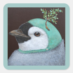 Izzy os adesivos do pinguim