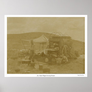"J.A. Chuck Wagon, Jantar" Poster