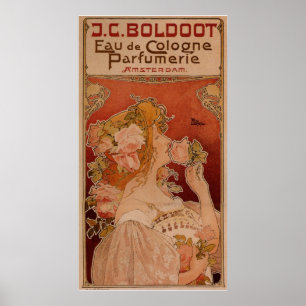 J.C. Poster de Nouveau da arte do perfume de