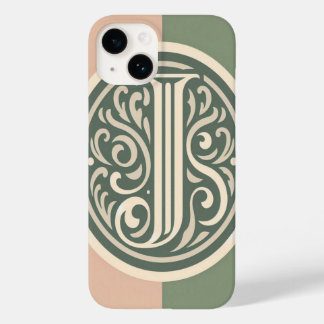 J Letter Custom iPhone Case – Stylish Initial Desi
