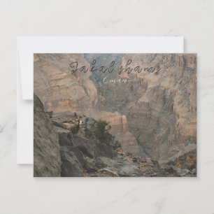 Jabal transforma o cartão postal da oman