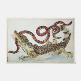 Jacaré & Cobra, adicionar texto Tapete de Boas Vin