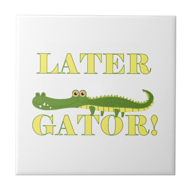 Jacaré mais atrasado (Frente)