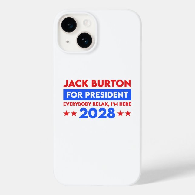 Jack Burton Para Presidente 2028 (Verso)