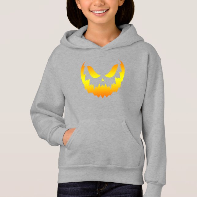 Jack O Lantern Pumpkin Face Gradiente (Frente)