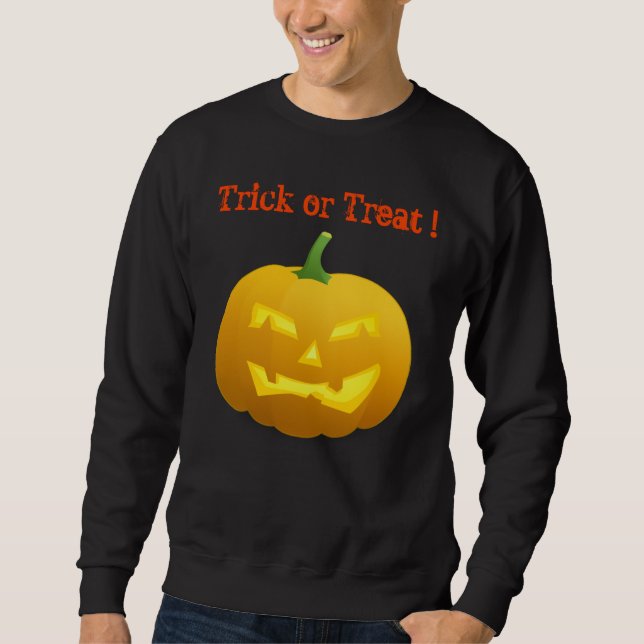 Jack-o-Lanterna Camiseta Básica do Halloween (Frente)