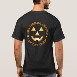 Jack-O-Lanterna Escarpando Camiseta do Dia das Bru