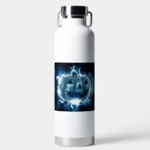 jack-o-lanterna na chuva