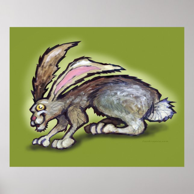 Jack Rabbit Poster (Frente)
