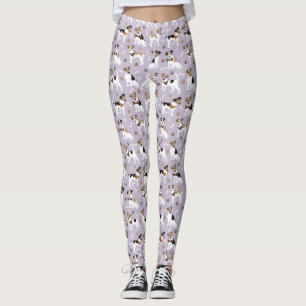 Jack Russell Terrier Paws e Leggings ósseas