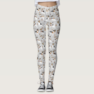 Jack Russell Terrier Paws e Leggings ósseas