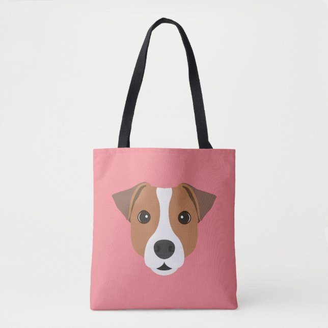 Jack Russell Tote Bag (Frente)