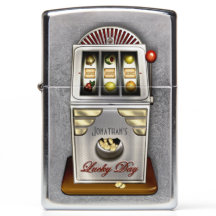 Jackpot afortunado do slot machine retro