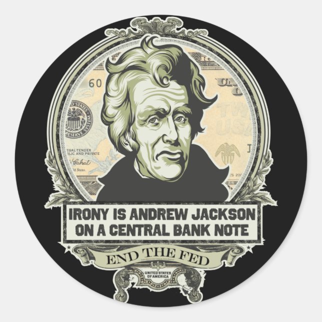 Jackson End o conjunto de adesivos Fed (Frente)