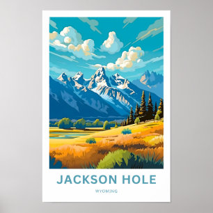 Jackson Hole Wyoming Viagem Impressão